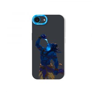 Divine Warrior Illustration Silicone Case for Apple iPhone Series