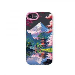 Serene Mountain Escape Silicone Case for Apple iPhone Series