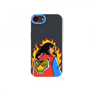 Fierce Flames & Tiger Guardian Silicone Case for Apple iPhone Series
