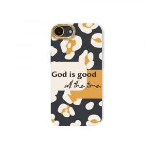 God is Good Leopard Pattern Silicone Case for Apple iPhone Series