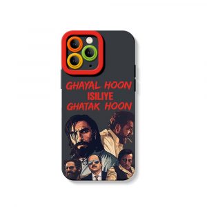 Bold & Fearless Protective Silicone Case for Apple iPhone Series