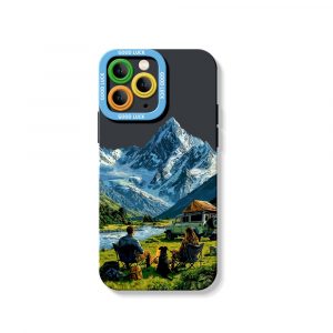 Mountain Retreat Adventure Silicone Case for Apple iPhone Series