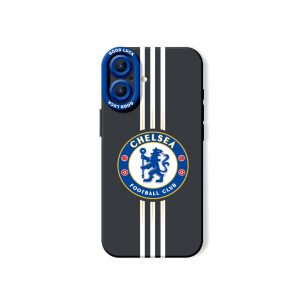 Blue Lion Pride Sport Stripe Silicone Case for Apple iPhone Series
