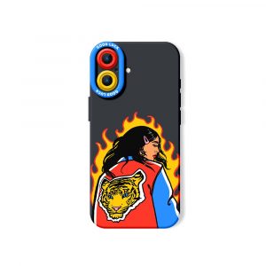 Fierce Flames & Tiger Guardian Silicone Case for Apple iPhone Series