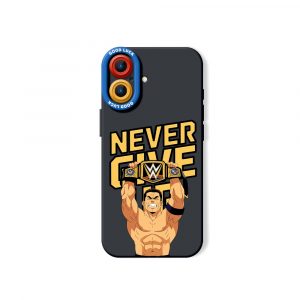 Champion Spirit Never Give Up Silicone Case for Apple iPhone Series