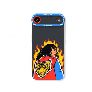 Fierce Flames & Tiger Guardian Silicone Case for Apple iPhone Series
