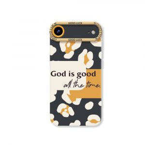 God is Good Leopard Pattern Silicone Case for Apple iPhone Series