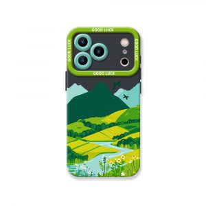 Eco-Haven Landscape Silicone Case for Apple iPhone Series