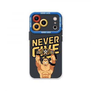 Champion Spirit Never Give Up Silicone Case for Apple iPhone Series