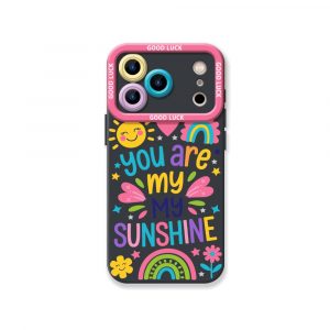 Brighten Your Day Sunshine Vibes Silicone Case for Apple iPhone Series