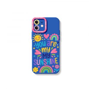 Brighten Your Day Sunshine Vibes Silicone Case for Apple iPhone Series
