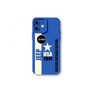 Vintage Offroad Americana Vibe Silicone Case for Apple iPhone Series