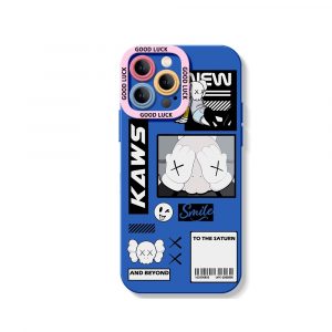 Pop Art Chic KAWS Edition Silicone Case for Apple iPhone Series