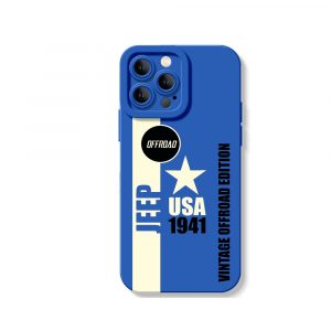 Vintage Offroad Americana Vibe Silicone Case for Apple iPhone Series