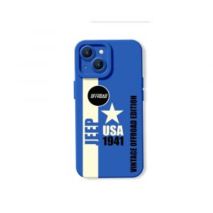 Vintage Offroad Americana Vibe Silicone Case for Apple iPhone Series