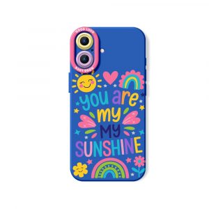 Brighten Your Day Sunshine Vibes Silicone Case for Apple iPhone Series