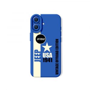 Vintage Offroad Americana Vibe Silicone Case for Apple iPhone Series