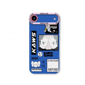 Pop Art Chic KAWS Edition Silicone Case for Apple iPhone Series