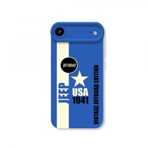 Vintage Offroad Americana Vibe Silicone Case for Apple iPhone Series