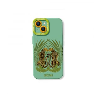 Jungle Cheetah Safari Silicone Case for Apple iPhone Series