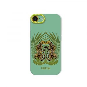 Jungle Cheetah Safari Silicone Case for Apple iPhone Series