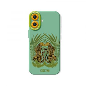 Jungle Cheetah Safari Silicone Case for Apple iPhone Series