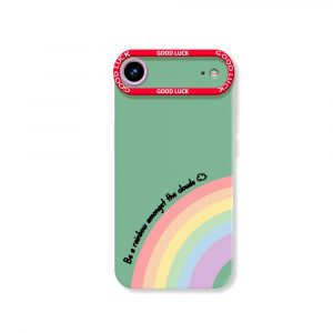 Rainbow Vibes Good Luck Silicone Case for Apple iPhone Series