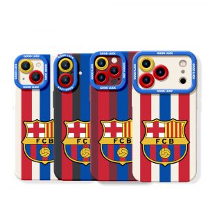 Champions Pride Striped Silicone Case for Apple iPhone Series