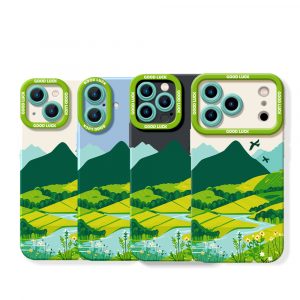 Eco-Haven Landscape Silicone Case for Apple iPhone Series