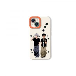 Anime Star Duo Silicone Case for Apple iPhone Series