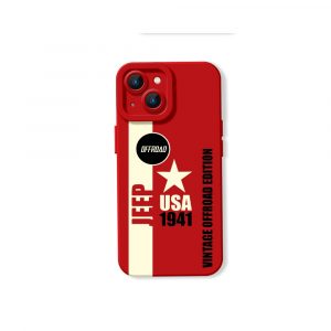 Vintage Offroad Americana Vibe Silicone Case for Apple iPhone Series