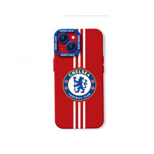 Blue Lion Pride Sport Stripe Silicone Case for Apple iPhone Series