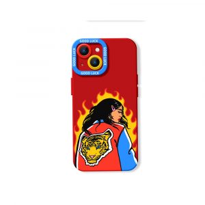 Fierce Flames & Tiger Guardian Silicone Case for Apple iPhone Series
