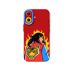 Fierce Flames & Tiger Guardian Silicone Case for Apple iPhone Series