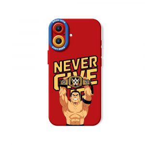 Champion Spirit Never Give Up Silicone Case for Apple iPhone Series