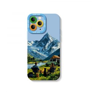 Mountain Retreat Adventure Silicone Case for Apple iPhone Series