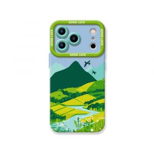 Eco-Haven Landscape Silicone Case for Apple iPhone Series