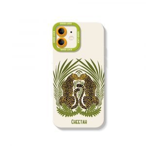 Jungle Cheetah Safari Silicone Case for Apple iPhone Series