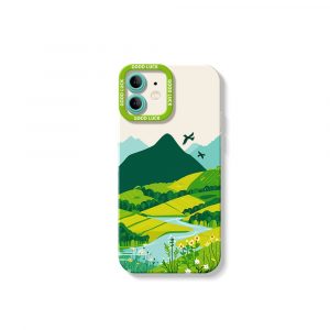 Eco-Haven Landscape Silicone Case for Apple iPhone Series