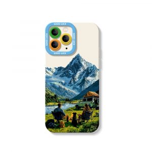 Mountain Retreat Adventure Silicone Case for Apple iPhone Series
