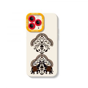 Ornate Elephant Luck Silicone Case for Apple iPhone Series