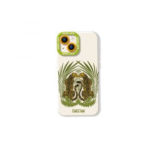 Jungle Cheetah Safari Silicone Case for Apple iPhone Series