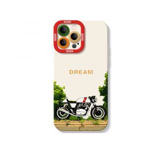 Dream Rider Moto Vibes Silicone Case for Apple iPhone Series