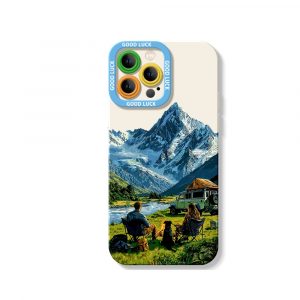 Mountain Retreat Adventure Silicone Case for Apple iPhone Series