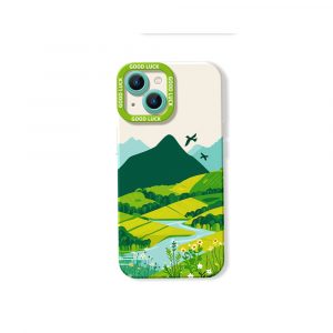 Eco-Haven Landscape Silicone Case for Apple iPhone Series