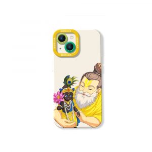 Blessed Harmony Art Silicone Case for Apple iPhone Series - iPhone 15, White