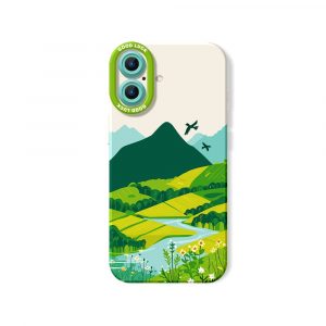 Eco-Haven Landscape Silicone Case for Apple iPhone Series