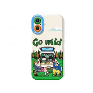 Adventure Awaits Go Wild Silicone Case for Apple iPhone Series - iPhone 17, White