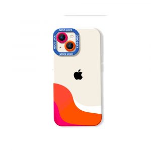 Colorful Wave Design Silicone Case for Apple iPhone Series