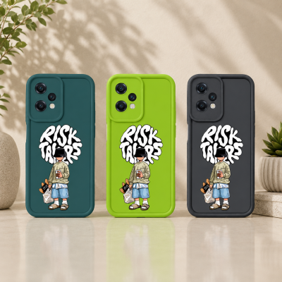 Street Style Risk Takers Graphic Silicone Case for OnePlus Nord CE 2 Lite 5G